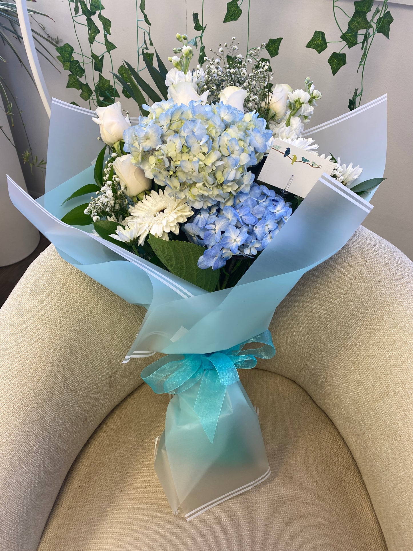 Blue and White Elegance Bouquet