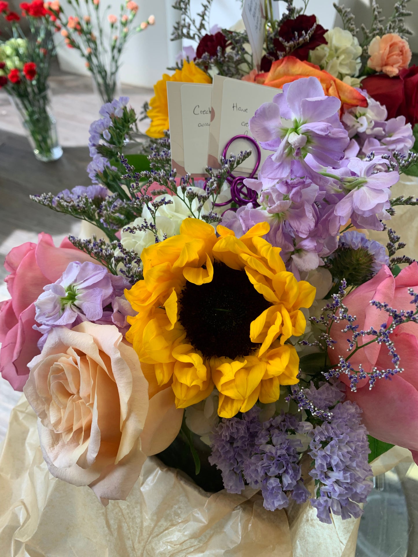 Private Flower Arranging Workshop – $50 Per Person