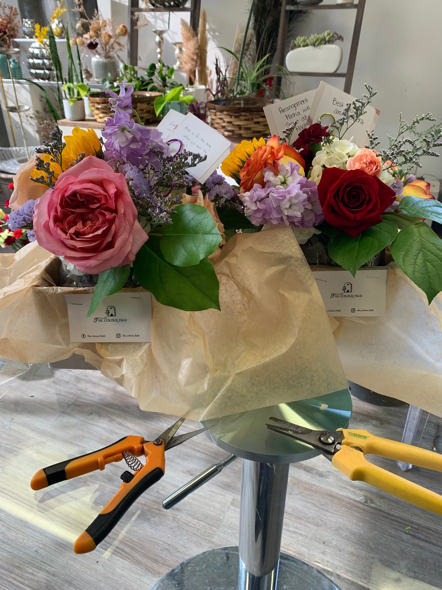 Private Flower Arranging Workshop – $50 Per Person