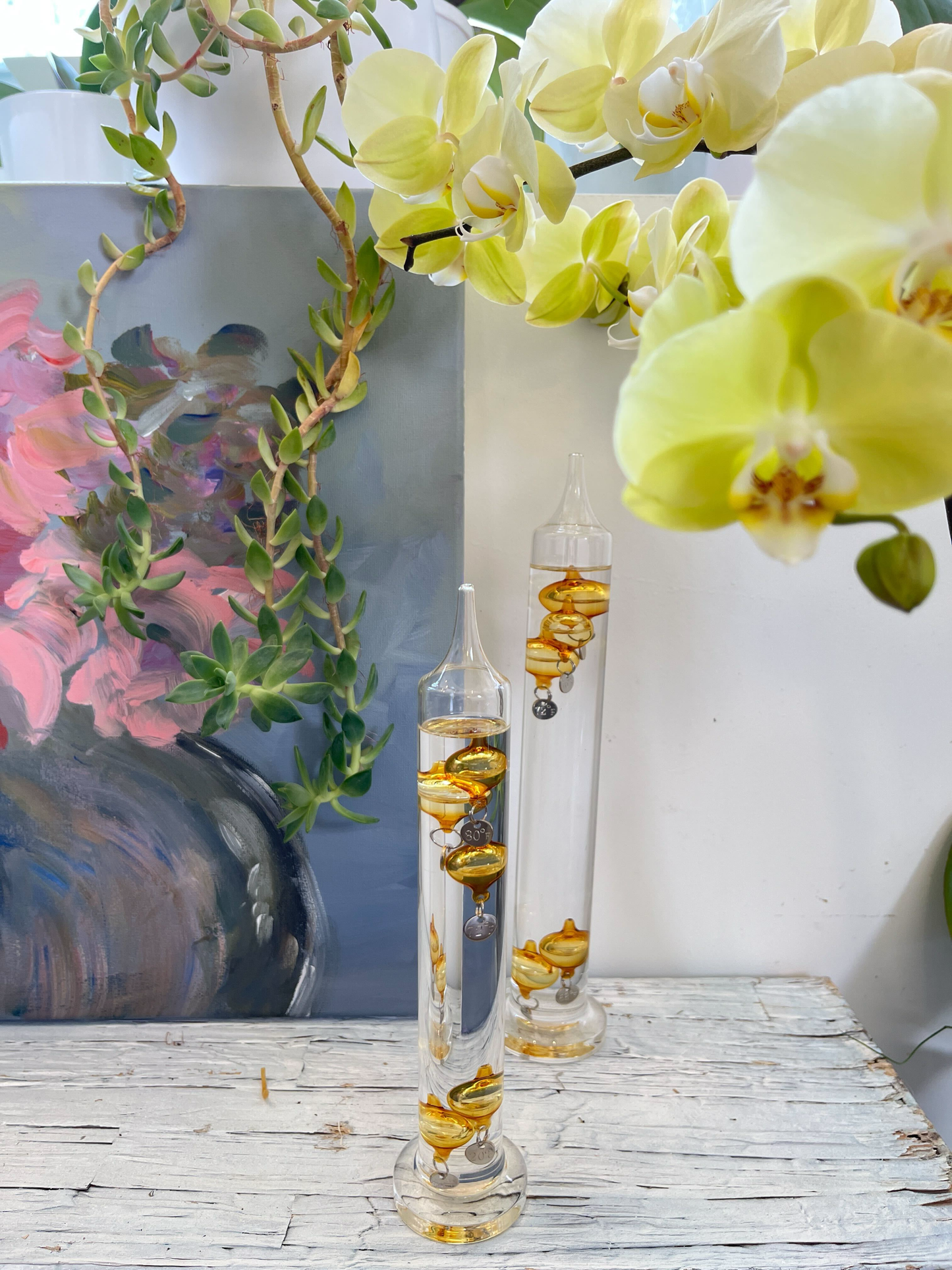 Galileo Glass Thermometer