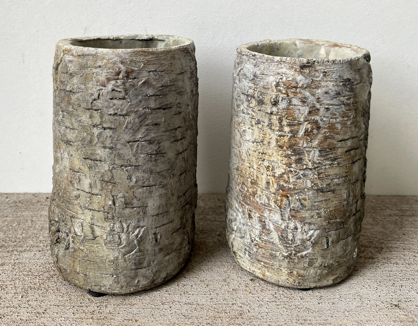 Brown Birch Tea Light & Planter